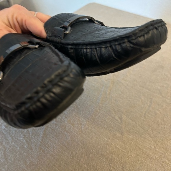 JousenMen's Loafers Crocodile Printed Casual Mens Slip On Shoes size 9 - Picture 5 of 7